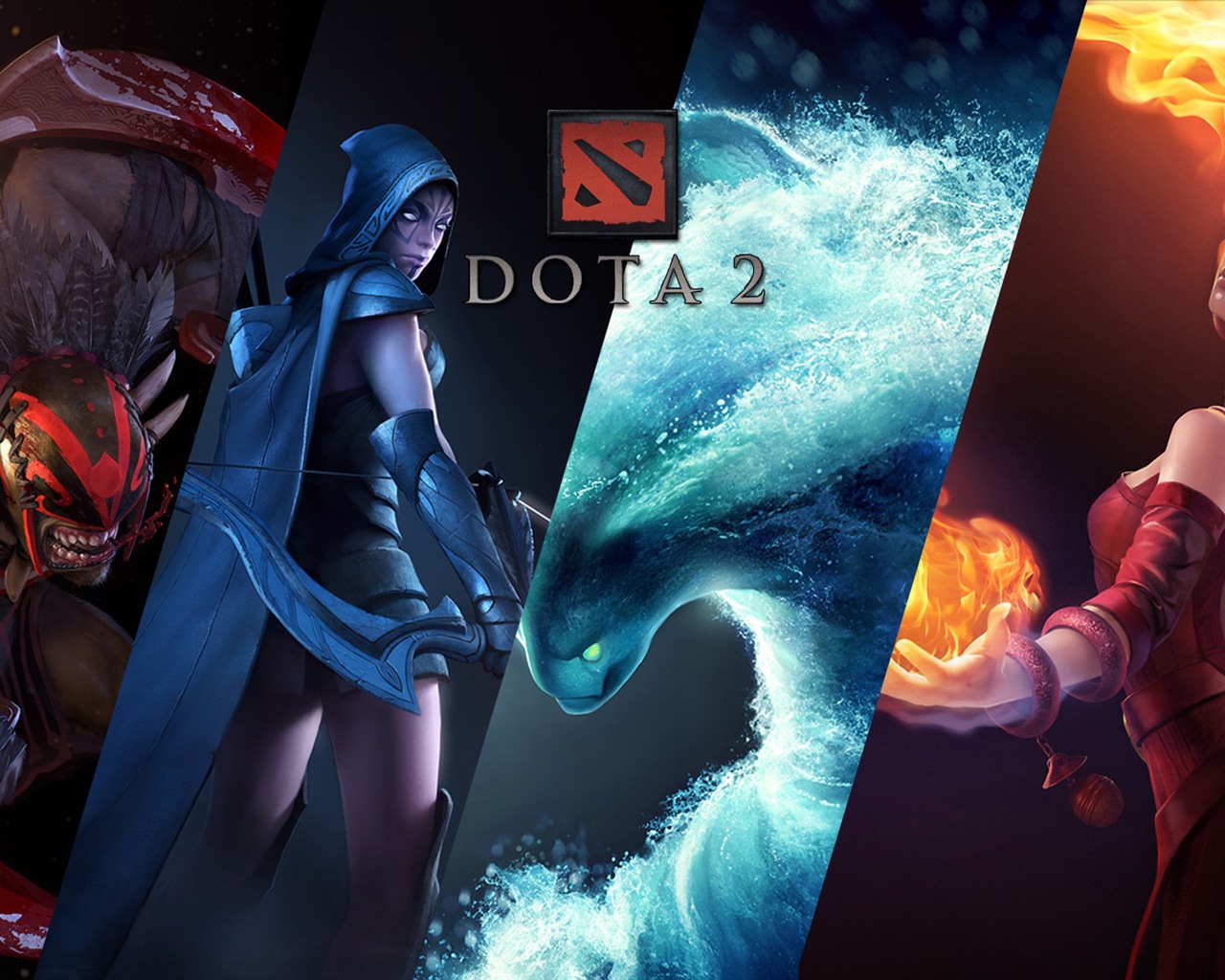 DotA 2 HD herní plochu #1 - 1280x1024