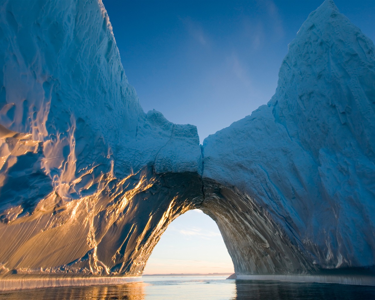 Windowsの8壁紙：北極、自然生態系の風景、北極の動物たち #3 - 1280x1024