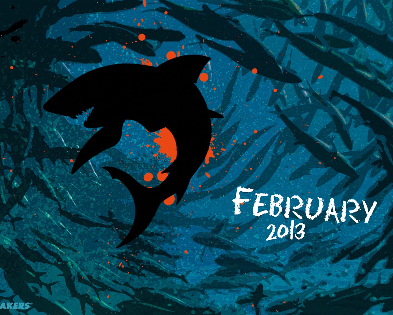 February 2013 Calendar wallpaper (1) #6 - 1280x1024