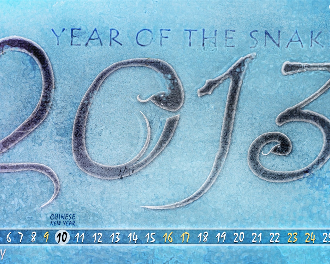 February 2013 Calendar wallpaper (2) #15 - 1280x1024