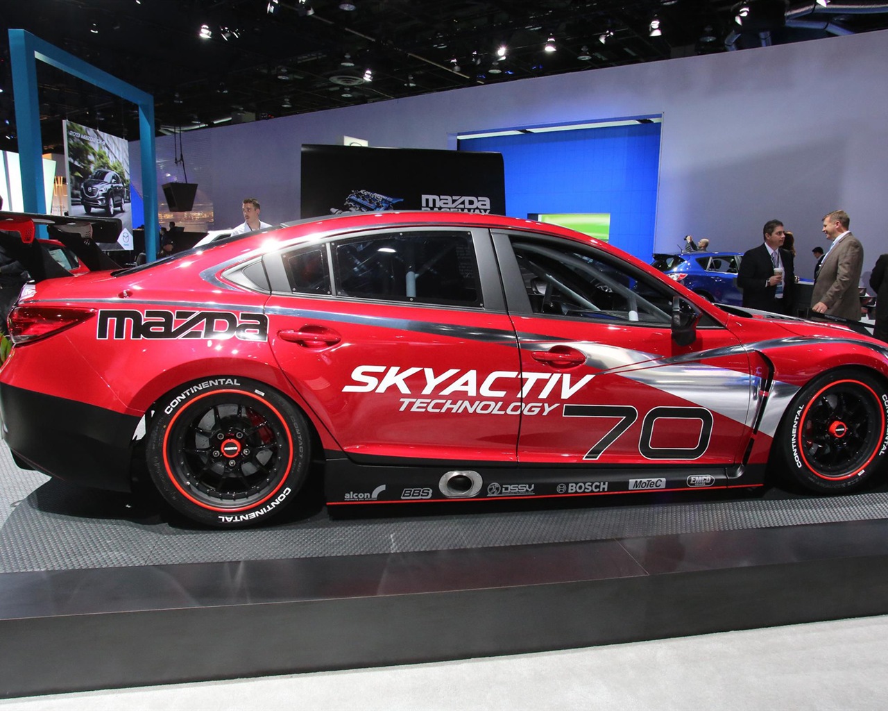 2013 Mazda 6 Skyactiv-D race car 马自达 高清壁纸2 - 1280x1024