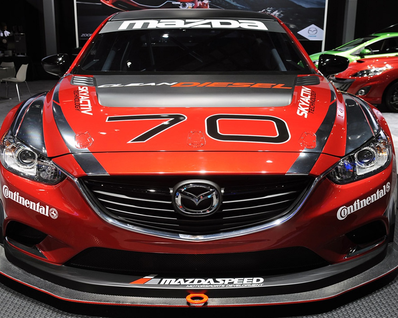 2013 Mazda 6 Skyactiv-D race car 马自达 高清壁纸5 - 1280x1024