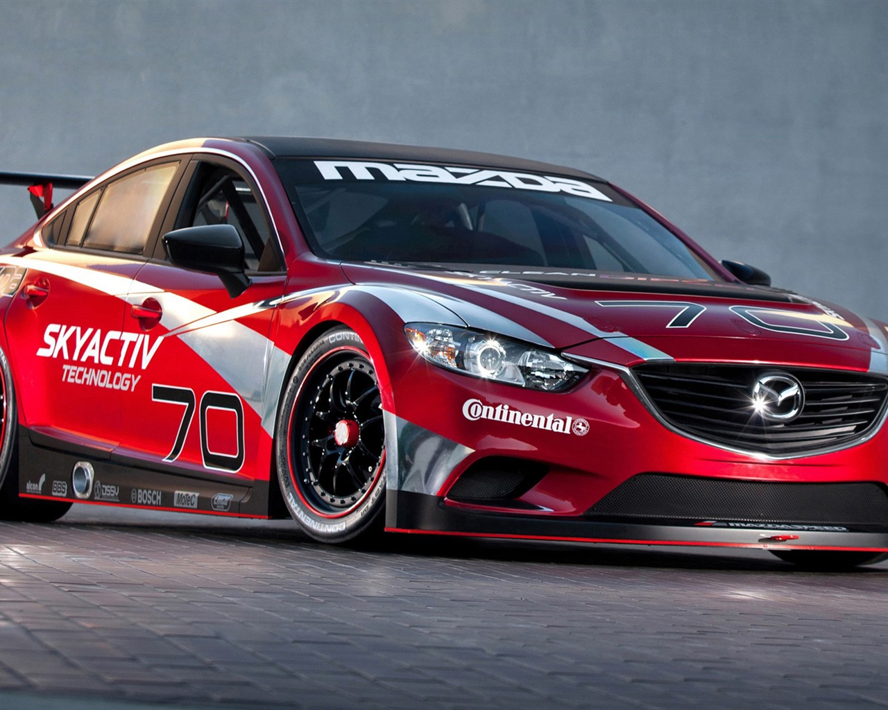 2013 Mazda SKYACTIV-D de 6 coches de carreras HD fondos de pantalla #7 - 1280x1024