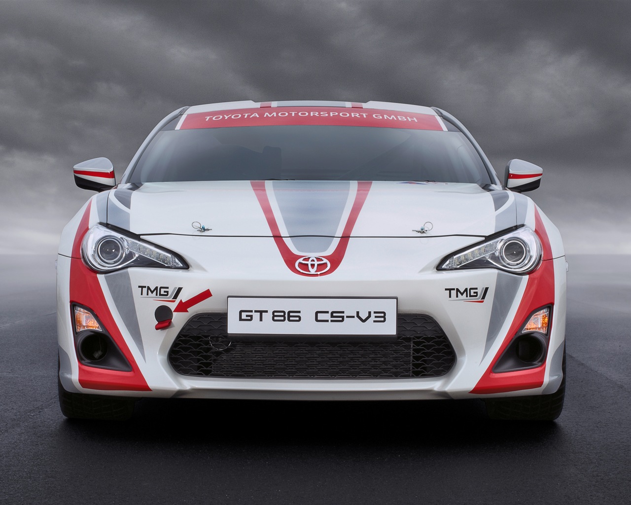 2012 Toyota GT86 CS-V3 丰田 高清壁纸9 - 1280x1024