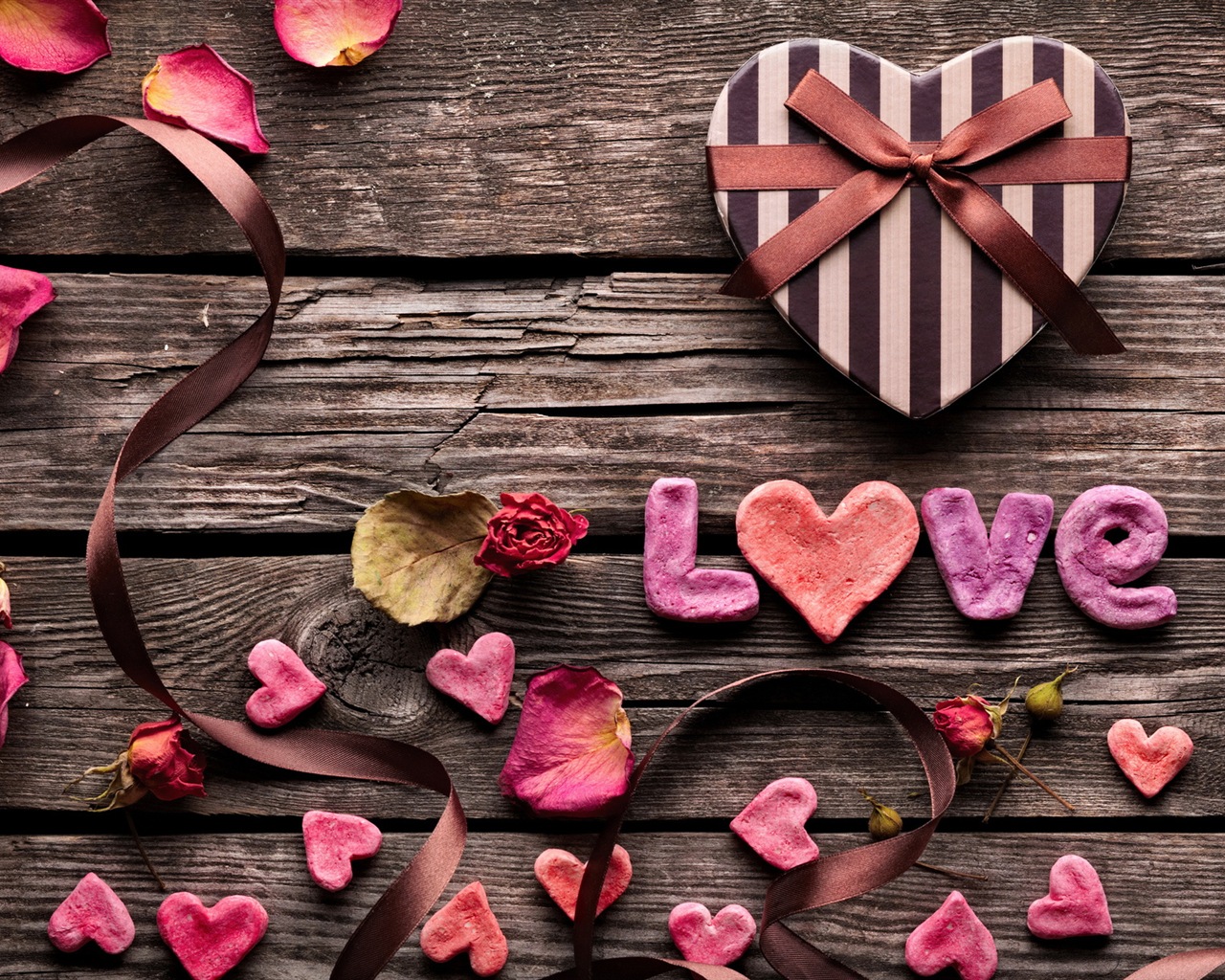 Warm und romantischen Valentinstag HD Wallpaper #16 - 1280x1024