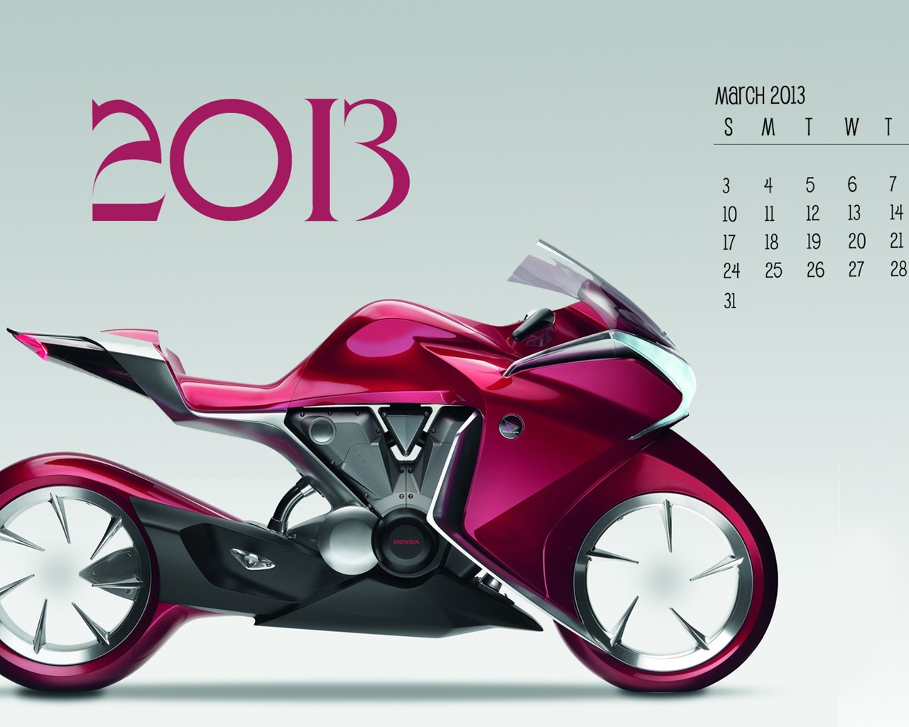 2013年3月 月历壁纸(二)19 - 1280x1024