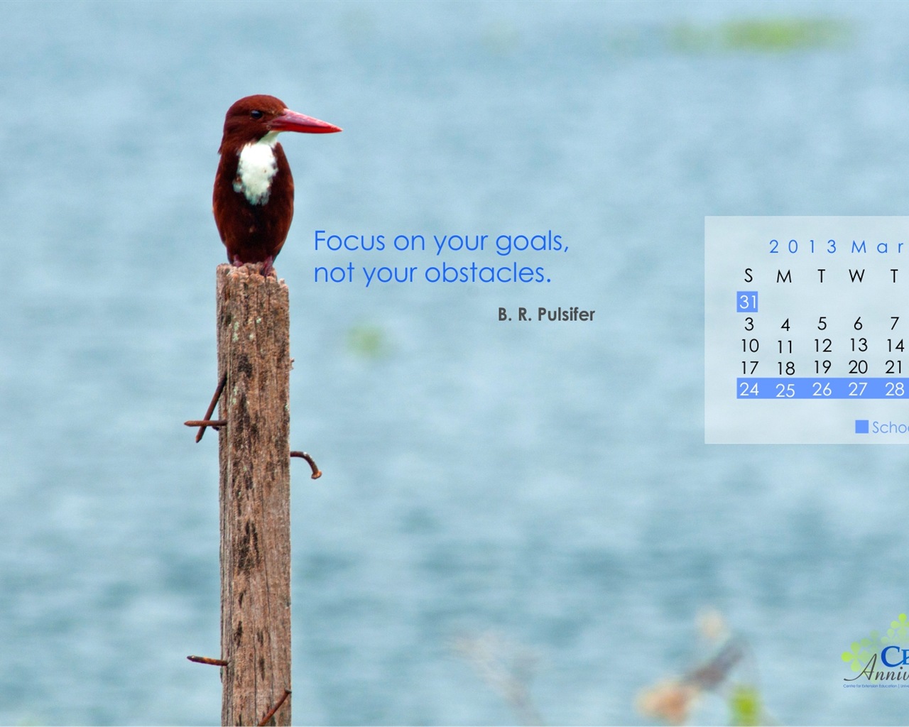 March 2013 calendar wallpaper (1) #3 - 1280x1024