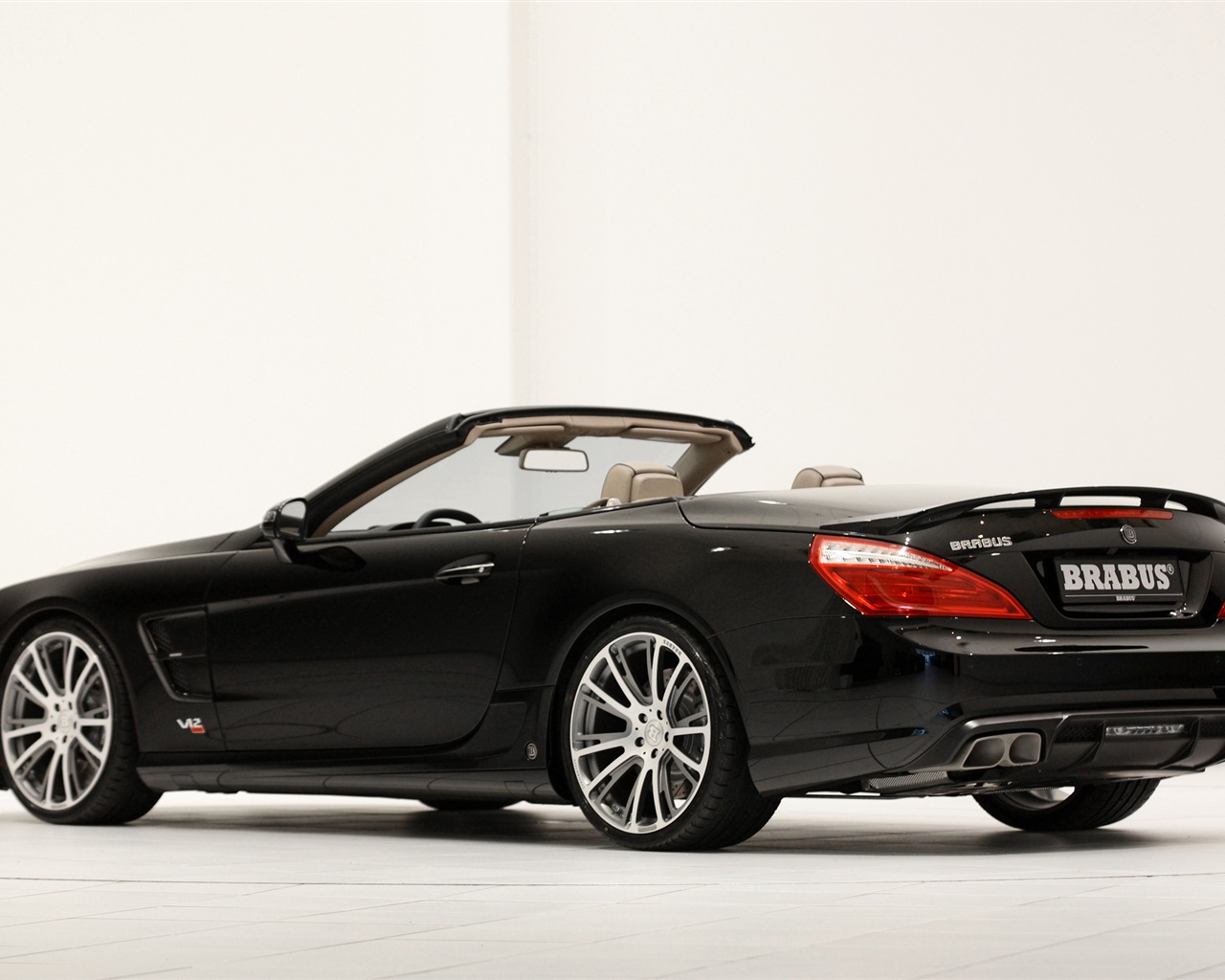 2013 Brabus 800 Roadster 博速 跑车高清壁纸9 - 1280x1024