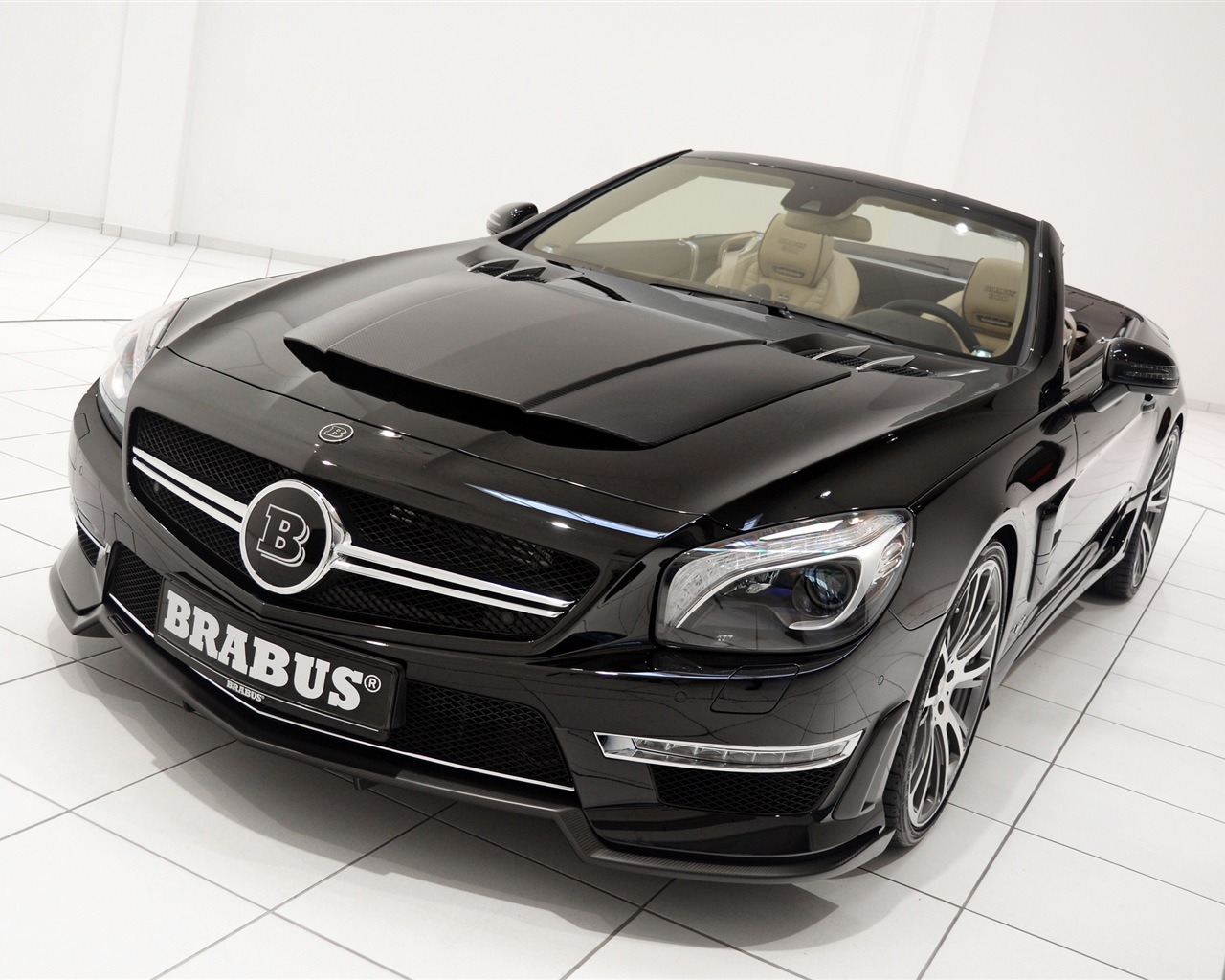 2013 Brabus 800 Roadster 博速 跑车高清壁纸10 - 1280x1024