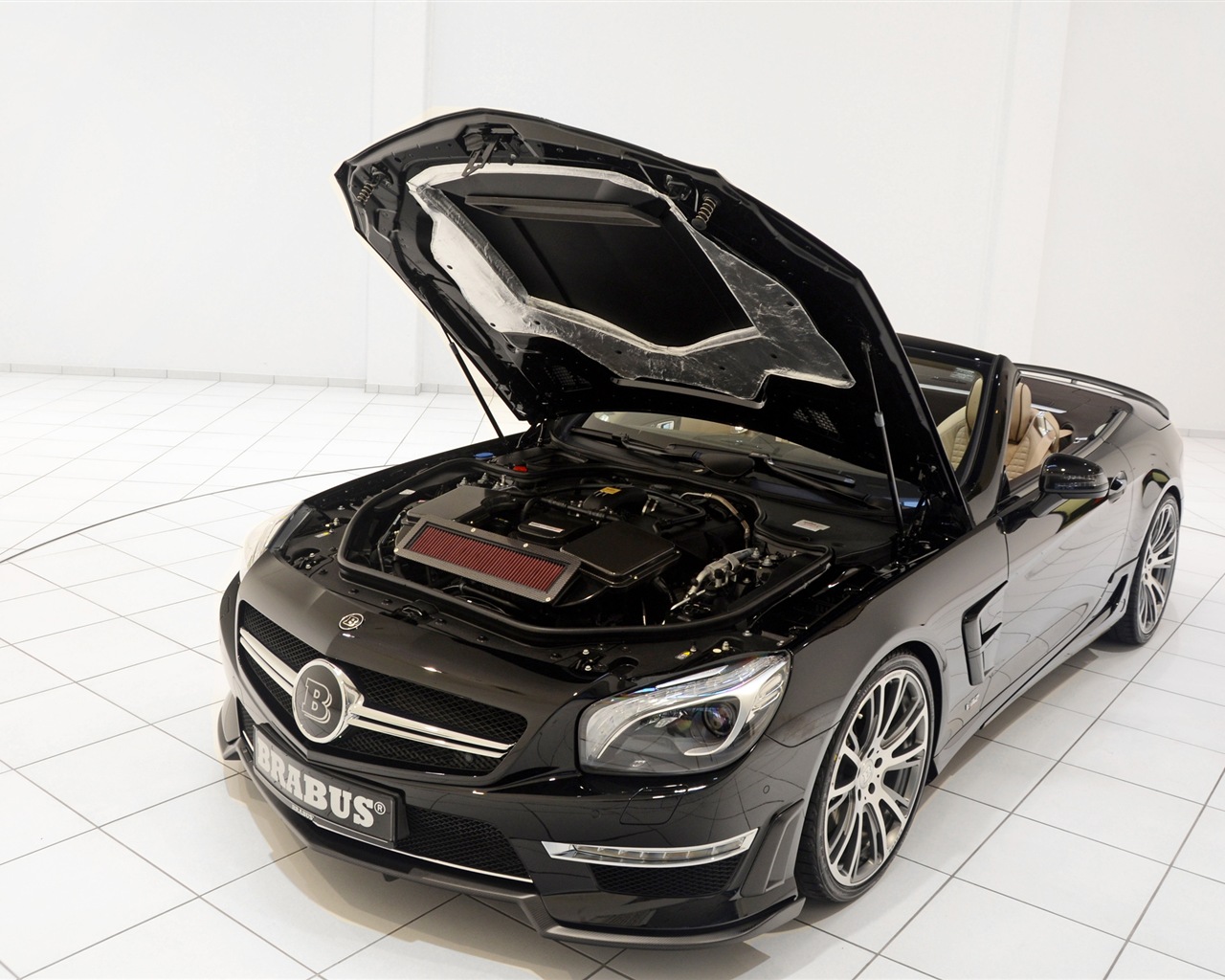 2013 Brabus 800 Roadster 博速 跑車高清壁紙 #11 - 1280x1024