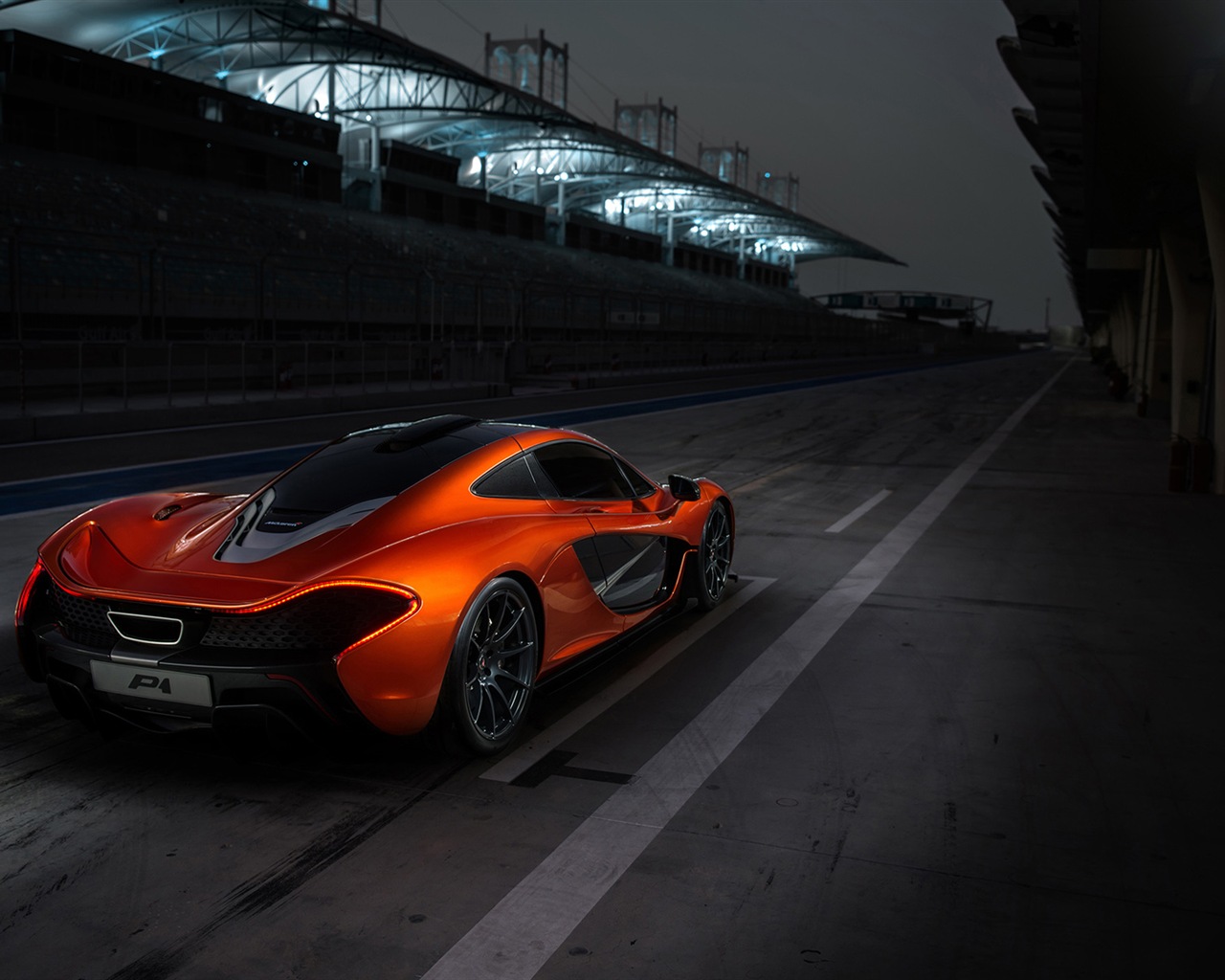 2013 McLaren P1 supercar 迈凯轮P1 超级跑车高清壁纸9 - 1280x1024