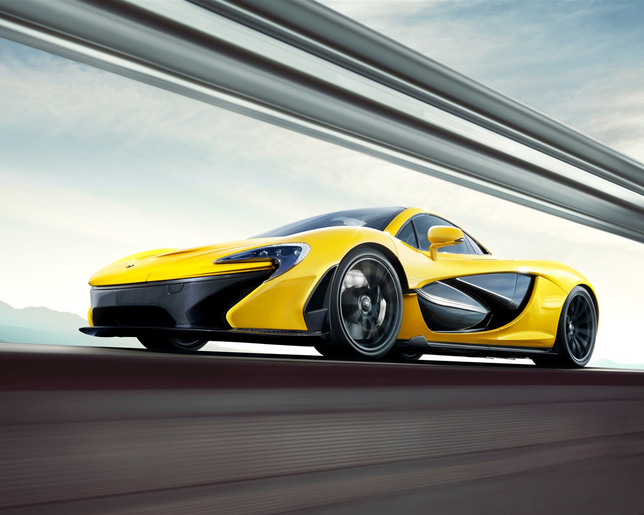 2013 McLaren P1 supercar 迈凯轮P1 超级跑车高清壁纸10 - 1280x1024