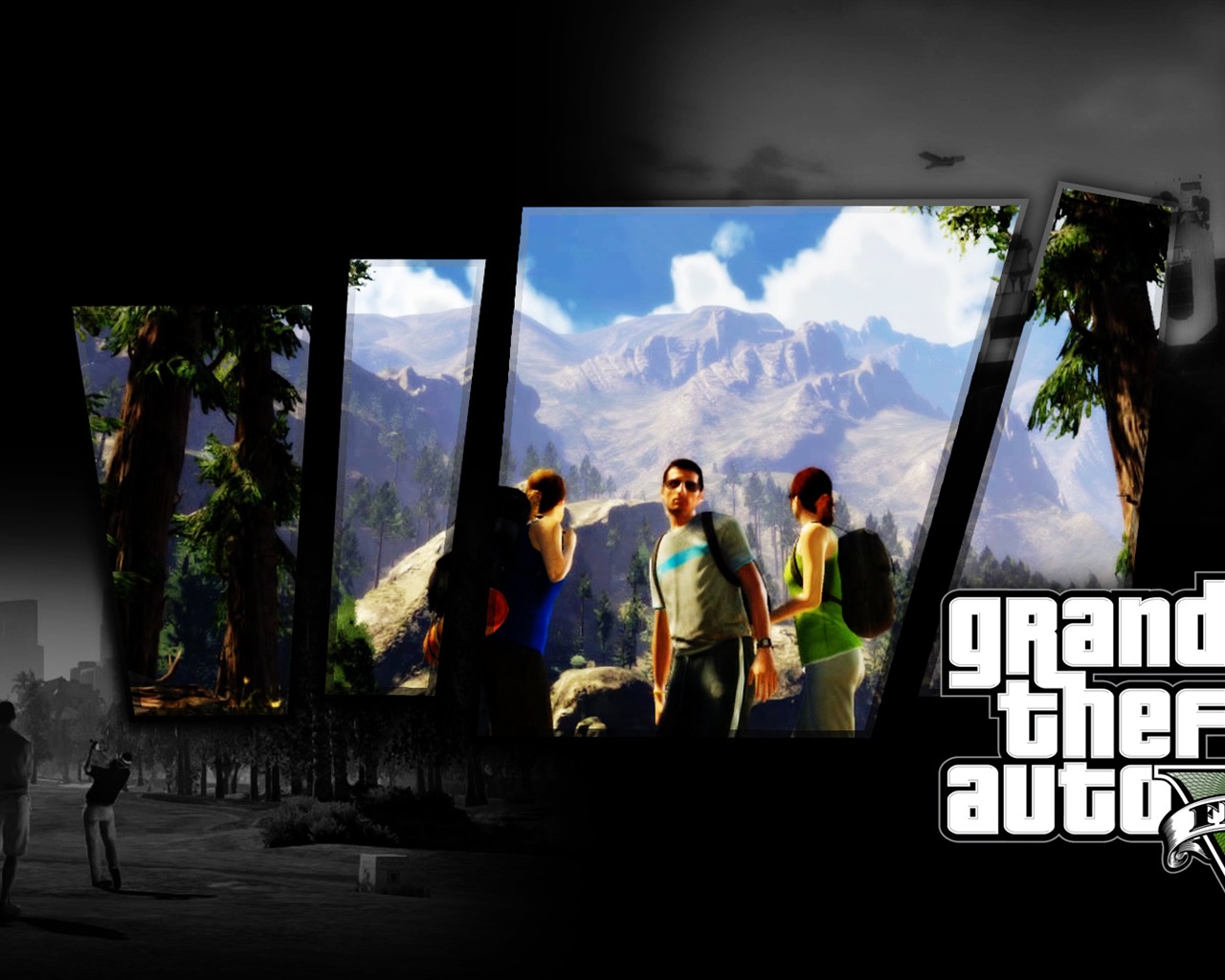 Grand Theft Auto V 俠盜獵車手5 高清遊戲壁紙 #11 - 1280x1024