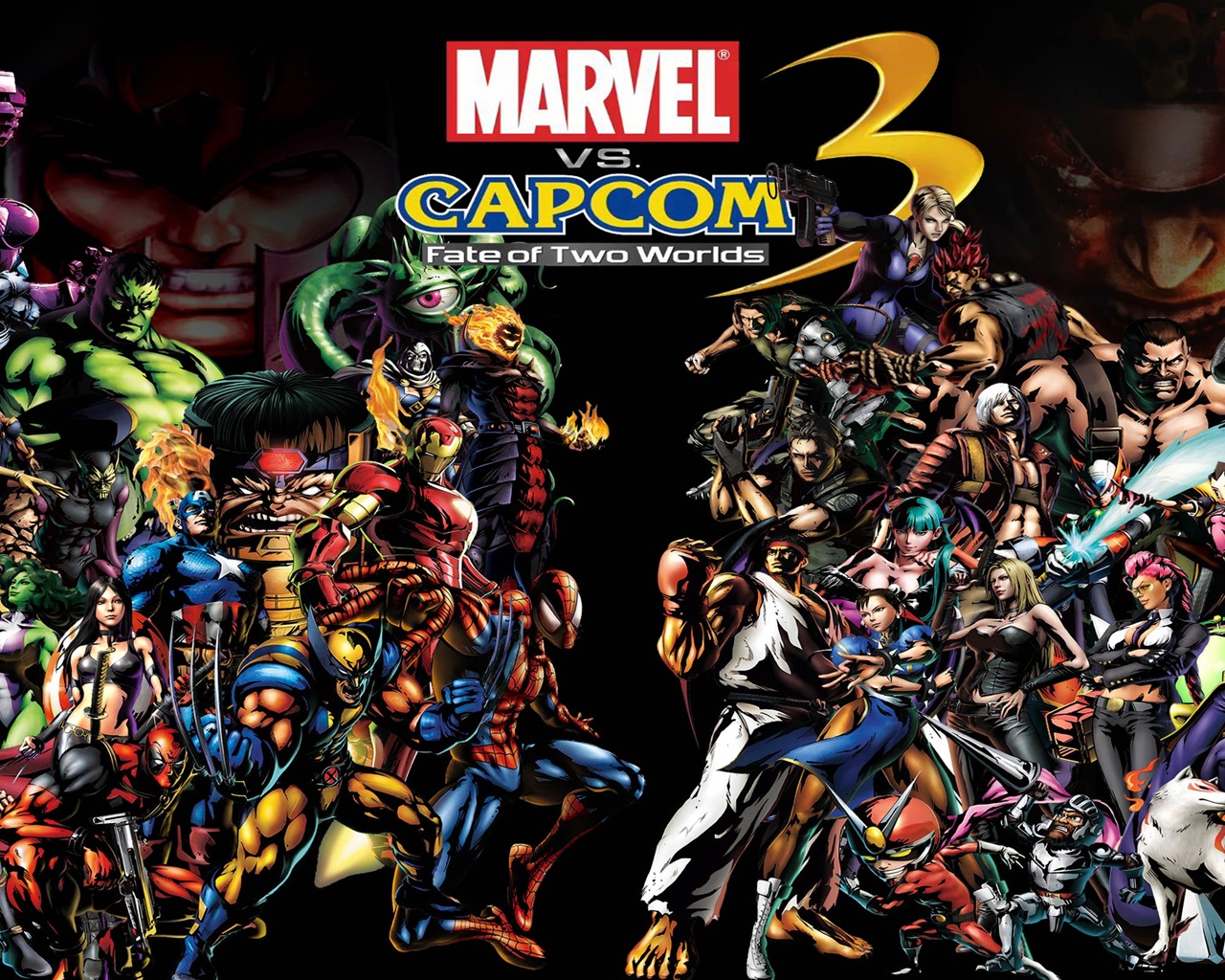 Marvel VS. Capcom 3: Fate of Two Worlds HD game wallpapers #1 - 1280x1024