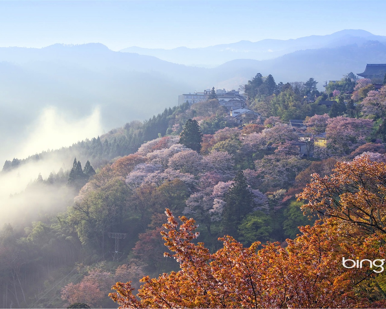Microsoft Bing HD Tapety na plochu: Japonská krajina téma wallpaper #12 - 1280x1024