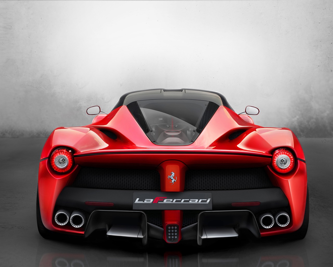 2013 Ferrari LaFerrari red supercar HD Tapety na plochu #5 - 1280x1024