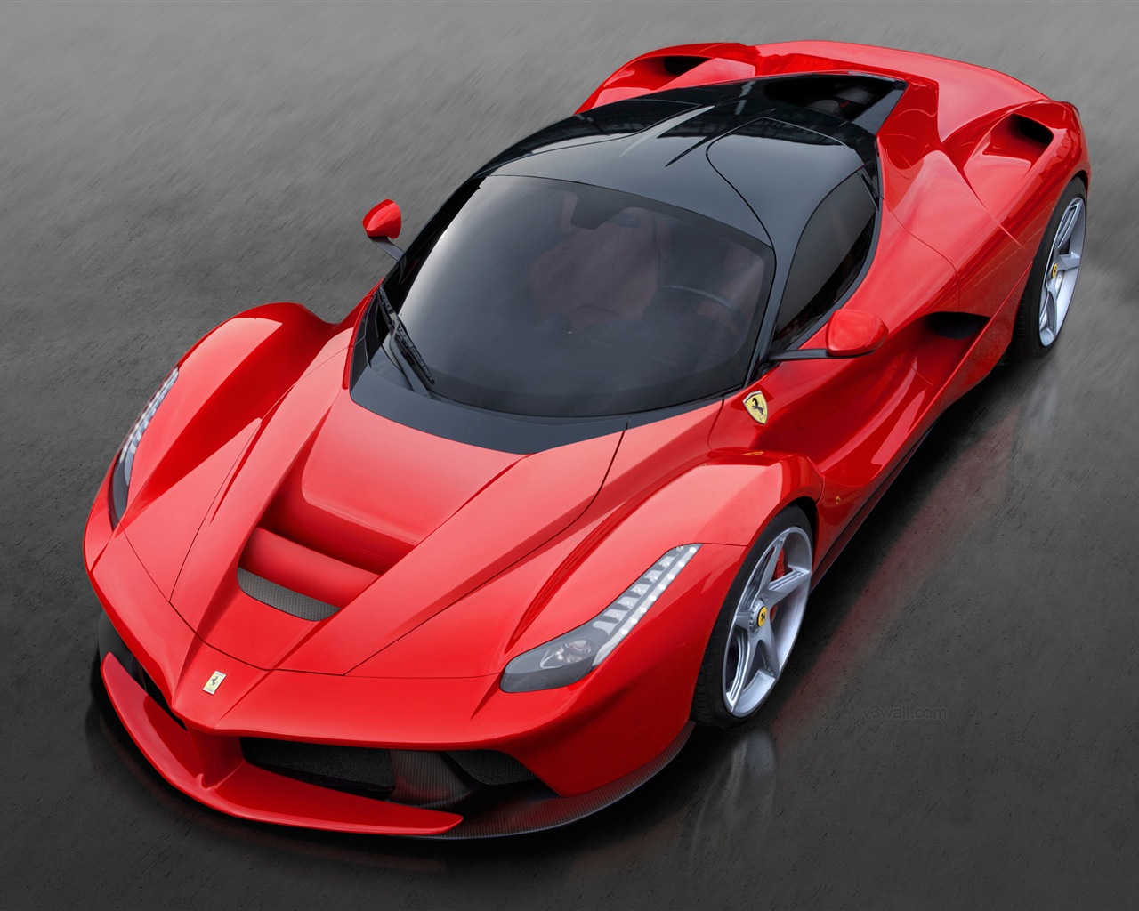 2013 Ferrari LaFerrari 法拉利LaFerrari红色超级跑车高清壁纸6 - 1280x1024