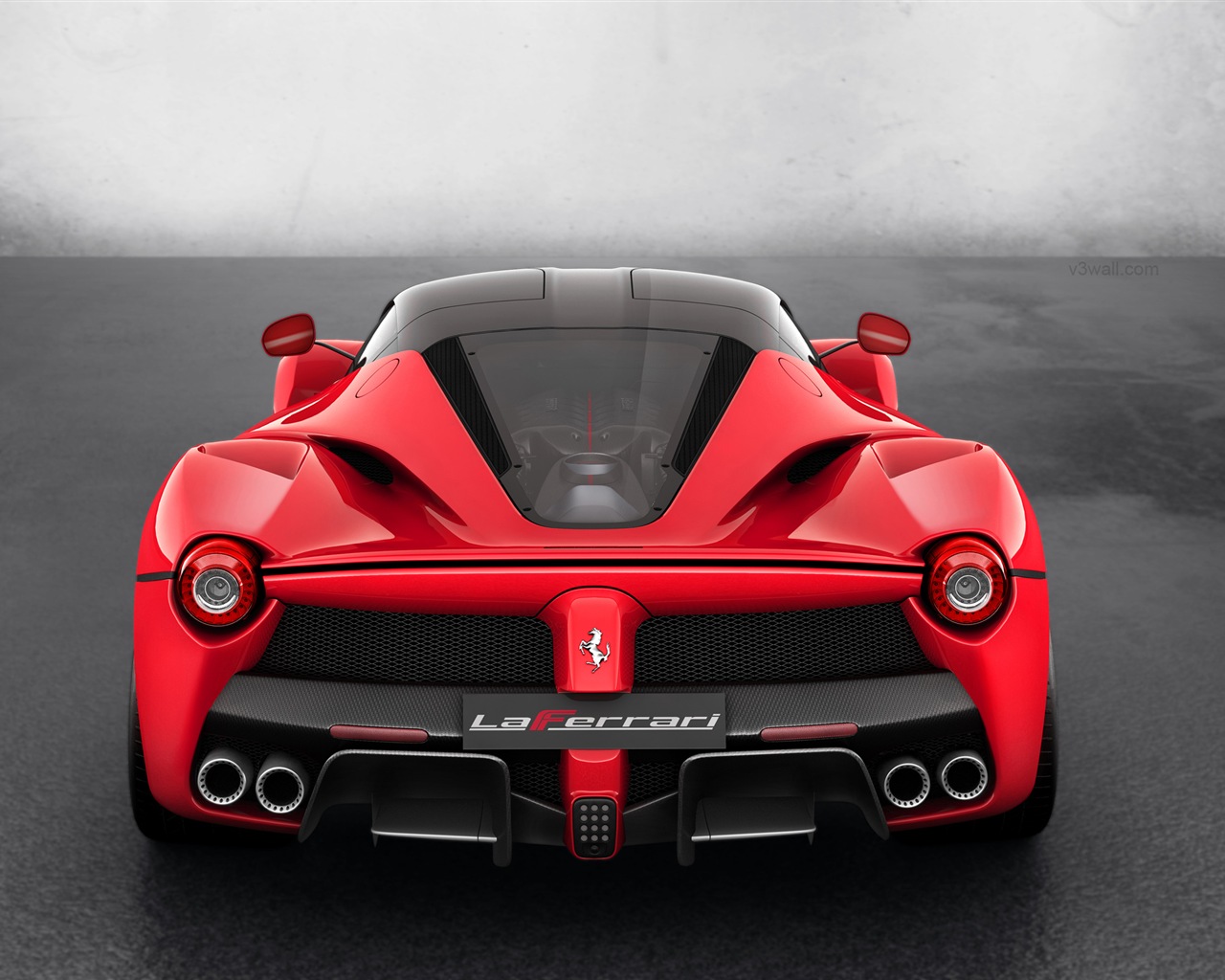 2013 Ferrari LaFerrari 法拉利LaFerrari红色超级跑车高清壁纸8 - 1280x1024