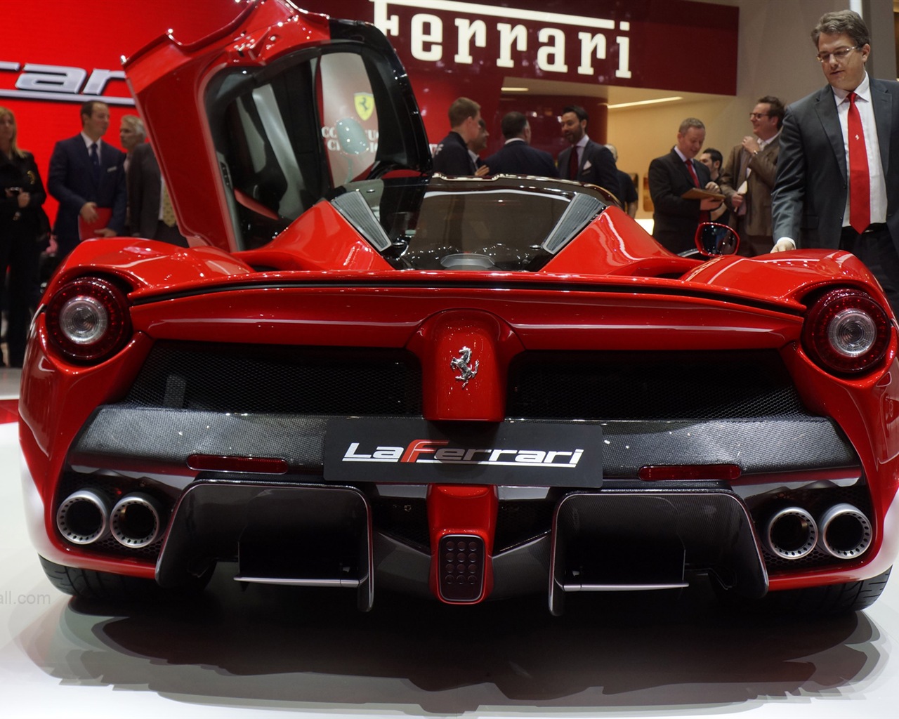 2013 Ferrari LaFerrari 法拉利LaFerrari紅色超級跑車高清壁紙 #16 - 1280x1024