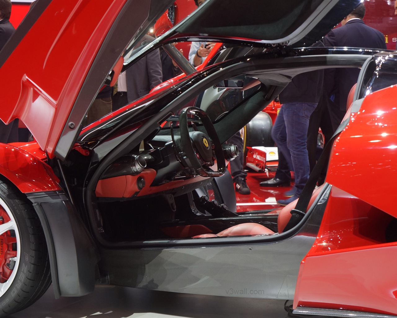 2013 Ferrari LaFerrari 法拉利LaFerrari紅色超級跑車高清壁紙 #18 - 1280x1024