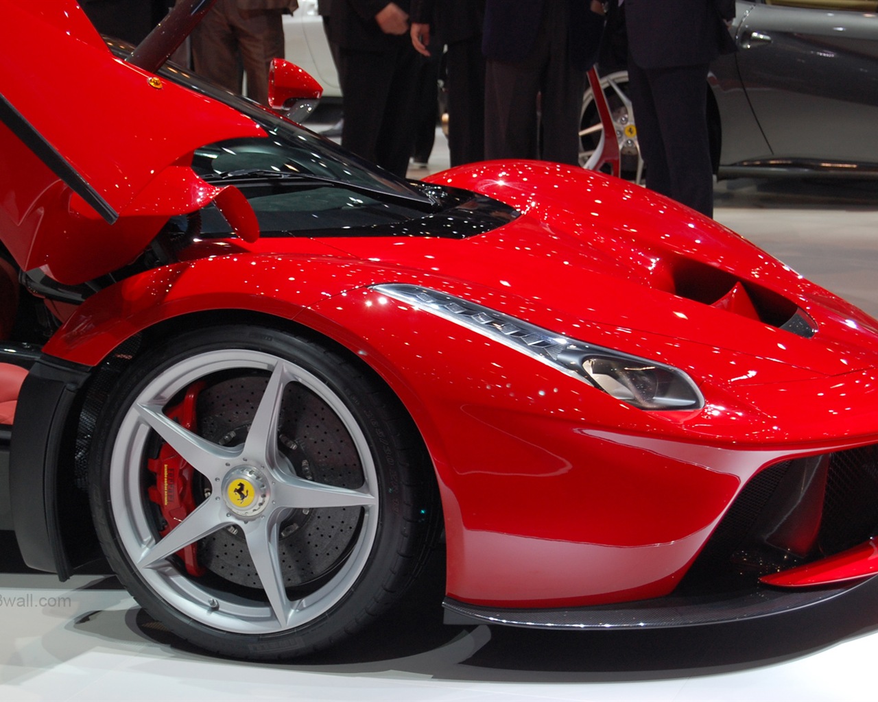 2013 Ferrari LaFerrari 法拉利LaFerrari红色超级跑车高清壁纸20 - 1280x1024