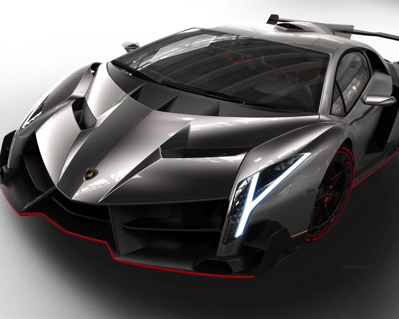 2013 Lamborghini Veneno superdeportivo de lujo HD fondos de pantalla #1 - 1280x1024
