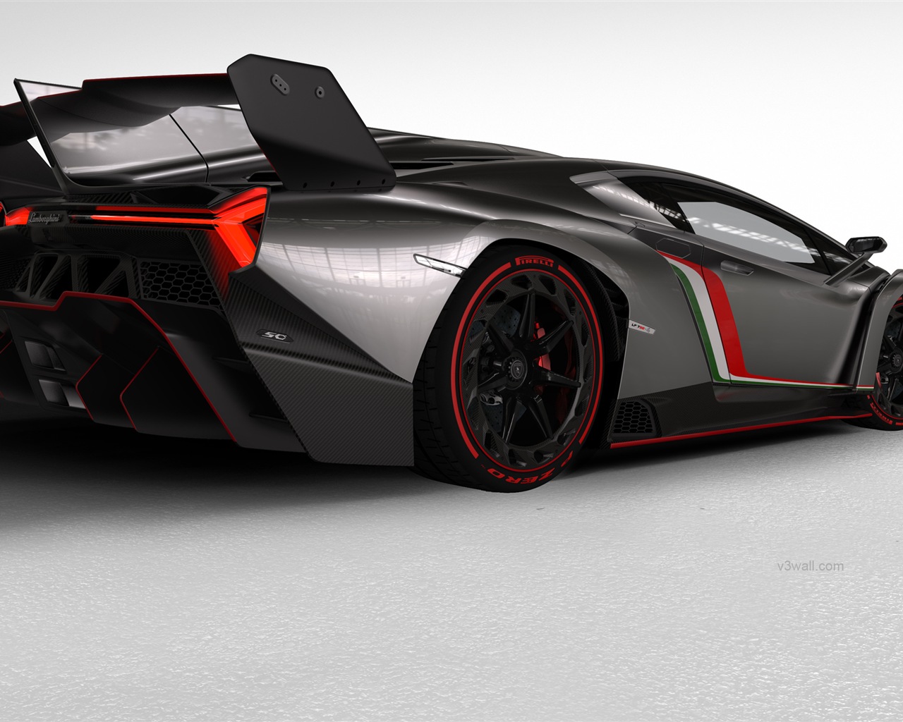 2013 Lamborghini Veneno luxusní supersport HD Tapety na plochu #2 - 1280x1024