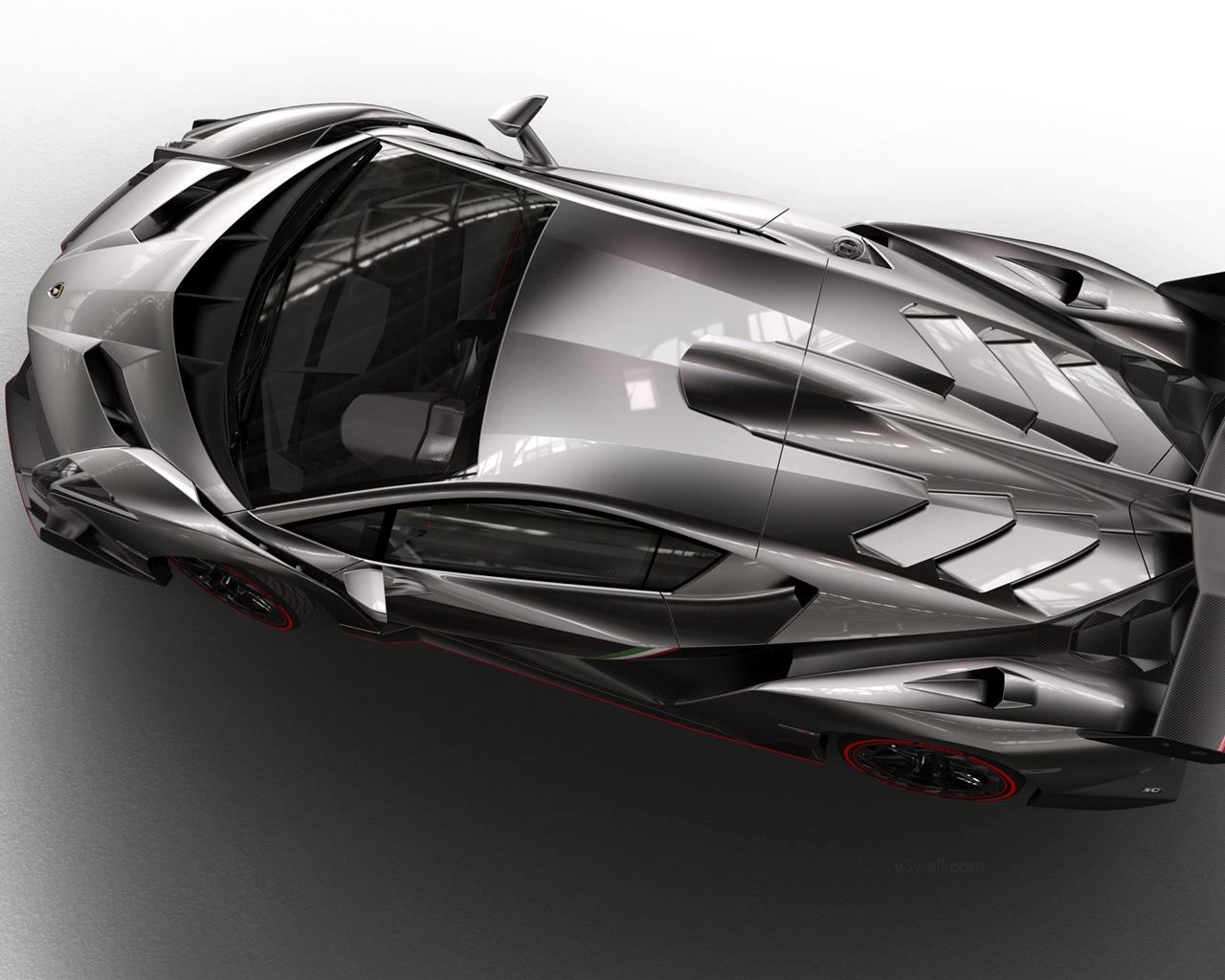 2013 Lamborghini Veneno 兰博基尼Veneno豪华超级跑车高清壁纸4 - 1280x1024