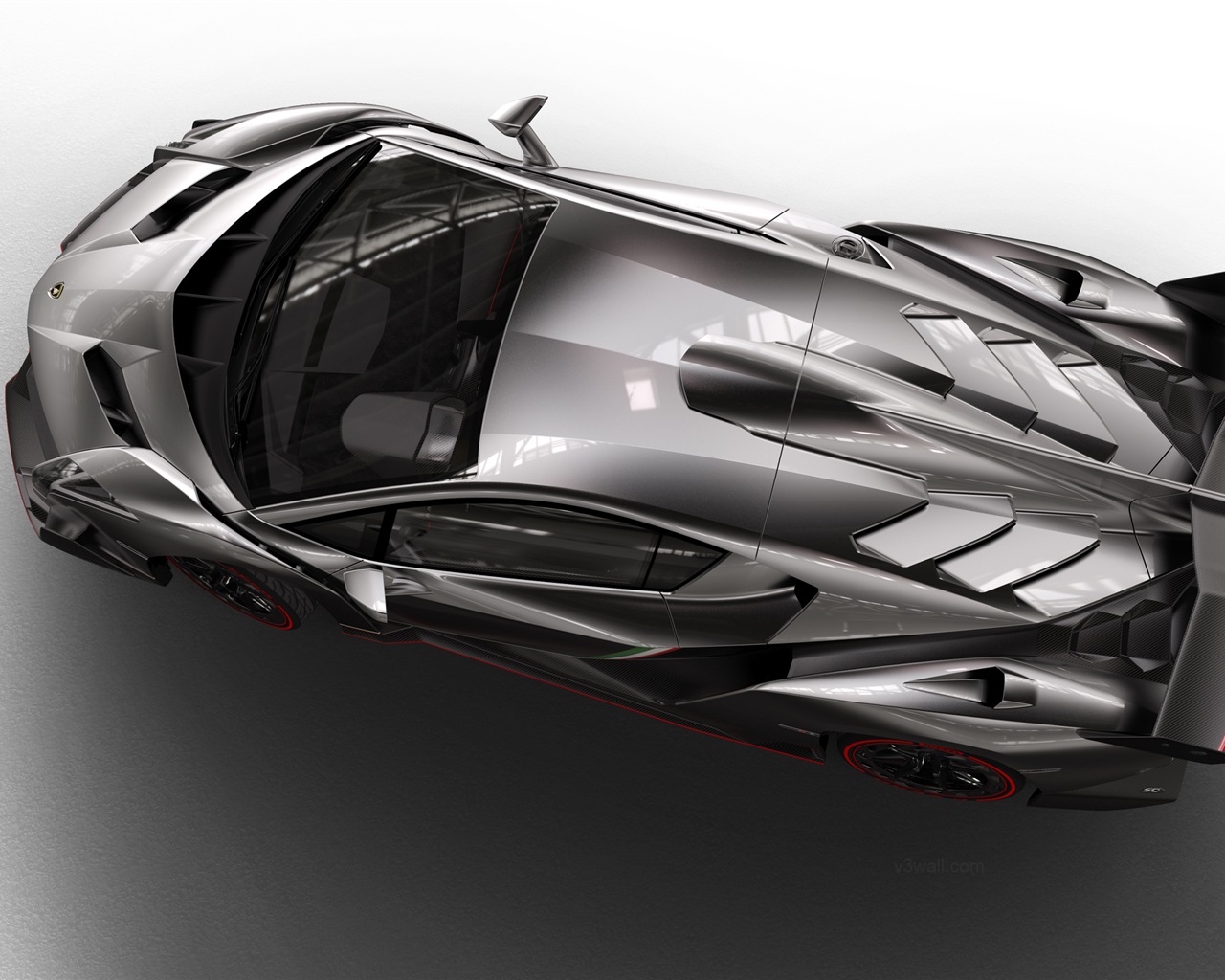 2013 Lamborghini Veneno 蘭博基尼Veneno豪華超級跑車高清壁紙 #4 - 1280x1024