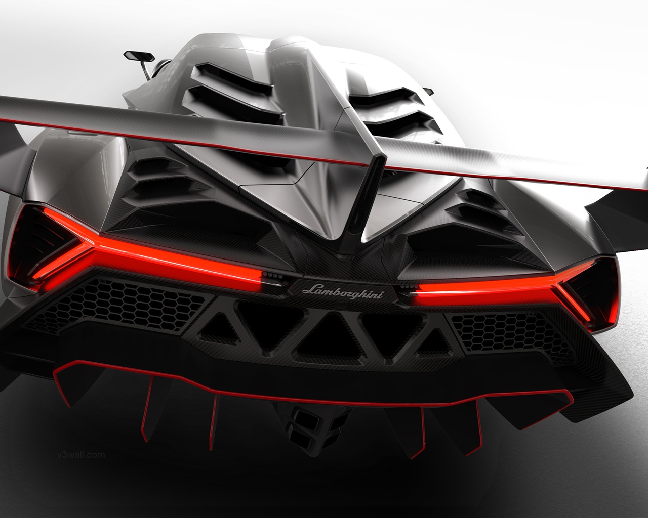 2013 Lamborghini Veneno 蘭博基尼Veneno豪華超級跑車高清壁紙 #5 - 1280x1024