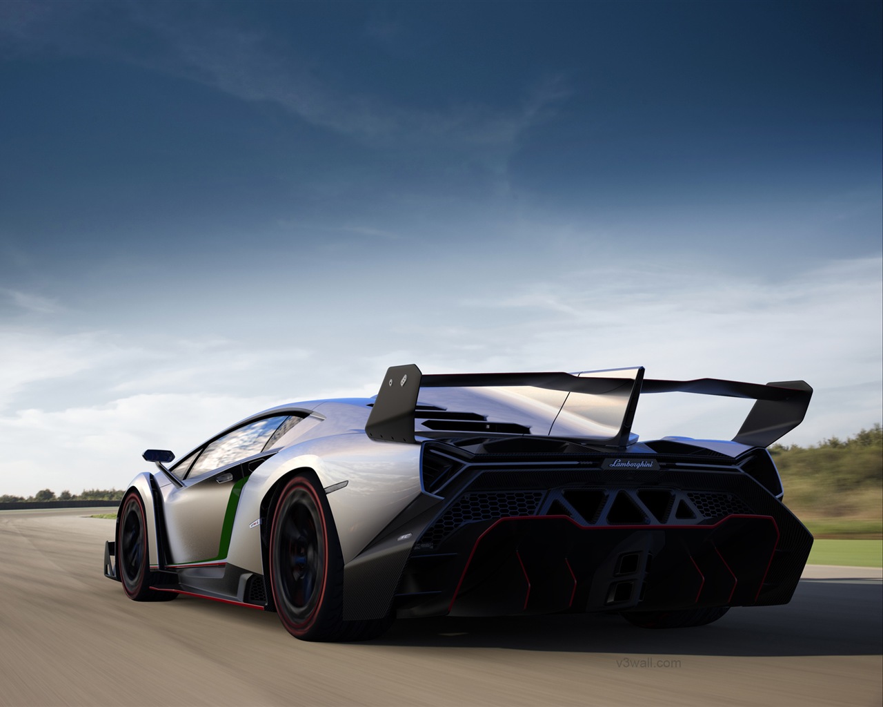 2013 Lamborghini Veneno 蘭博基尼Veneno豪華超級跑車高清壁紙 #9 - 1280x1024