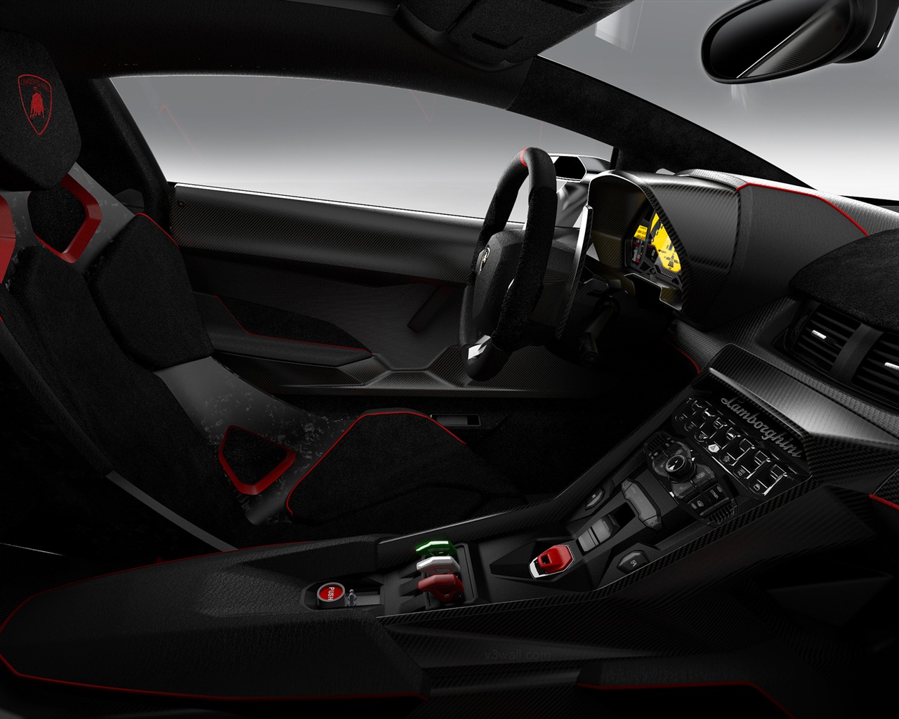 2013 Lamborghini Veneno superdeportivo de lujo HD fondos de pantalla #10 - 1280x1024
