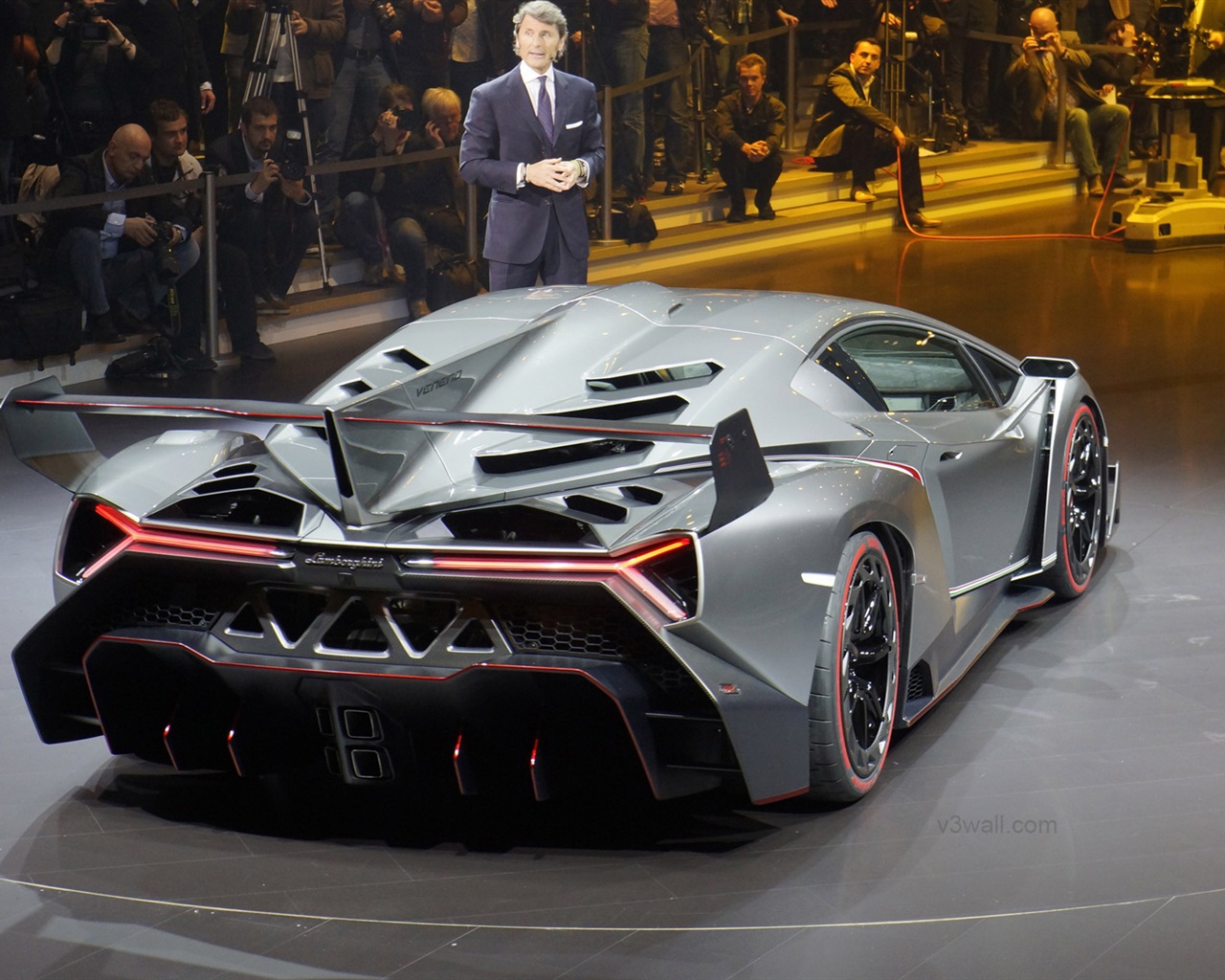 2013 Lamborghini Veneno 蘭博基尼Veneno豪華超級跑車高清壁紙 #13 - 1280x1024