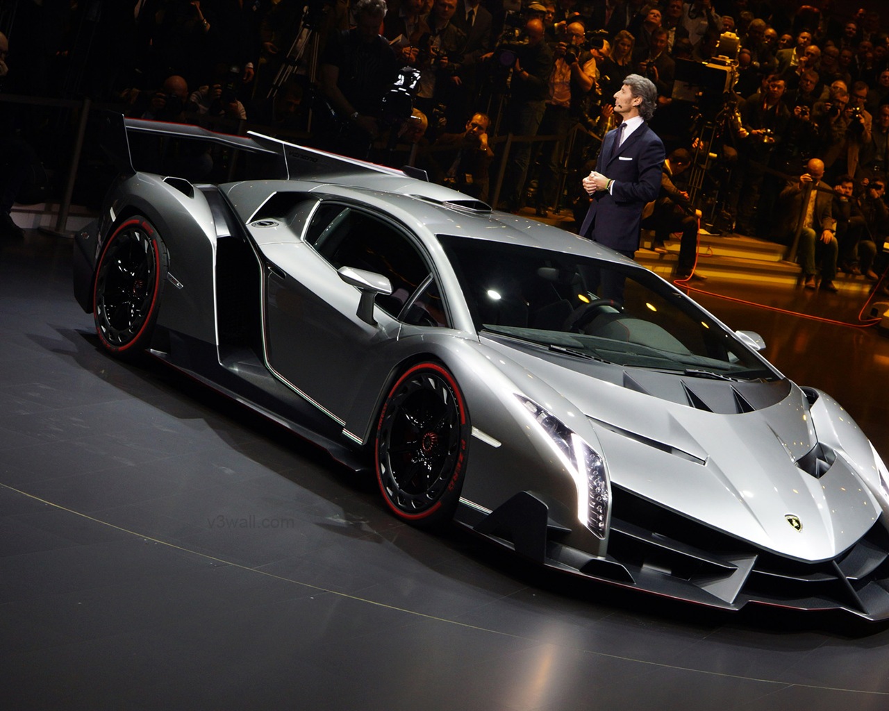 2013 Lamborghini Veneno 蘭博基尼Veneno豪華超級跑車高清壁紙 #16 - 1280x1024