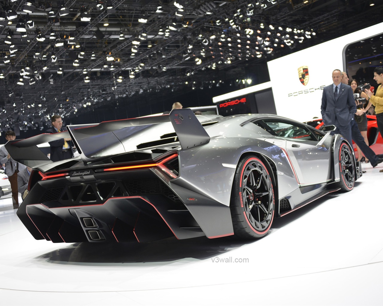 2013 Lamborghini Veneno superdeportivo de lujo HD fondos de pantalla #17 - 1280x1024