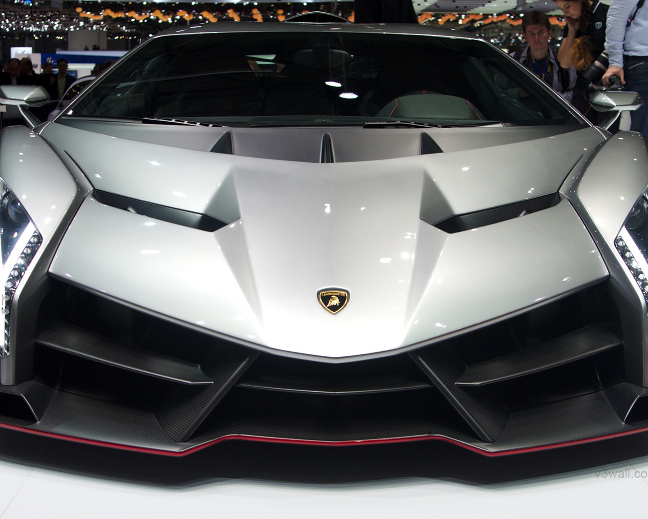 2013 Lamborghini Veneno 蘭博基尼Veneno豪華超級跑車高清壁紙 #19 - 1280x1024