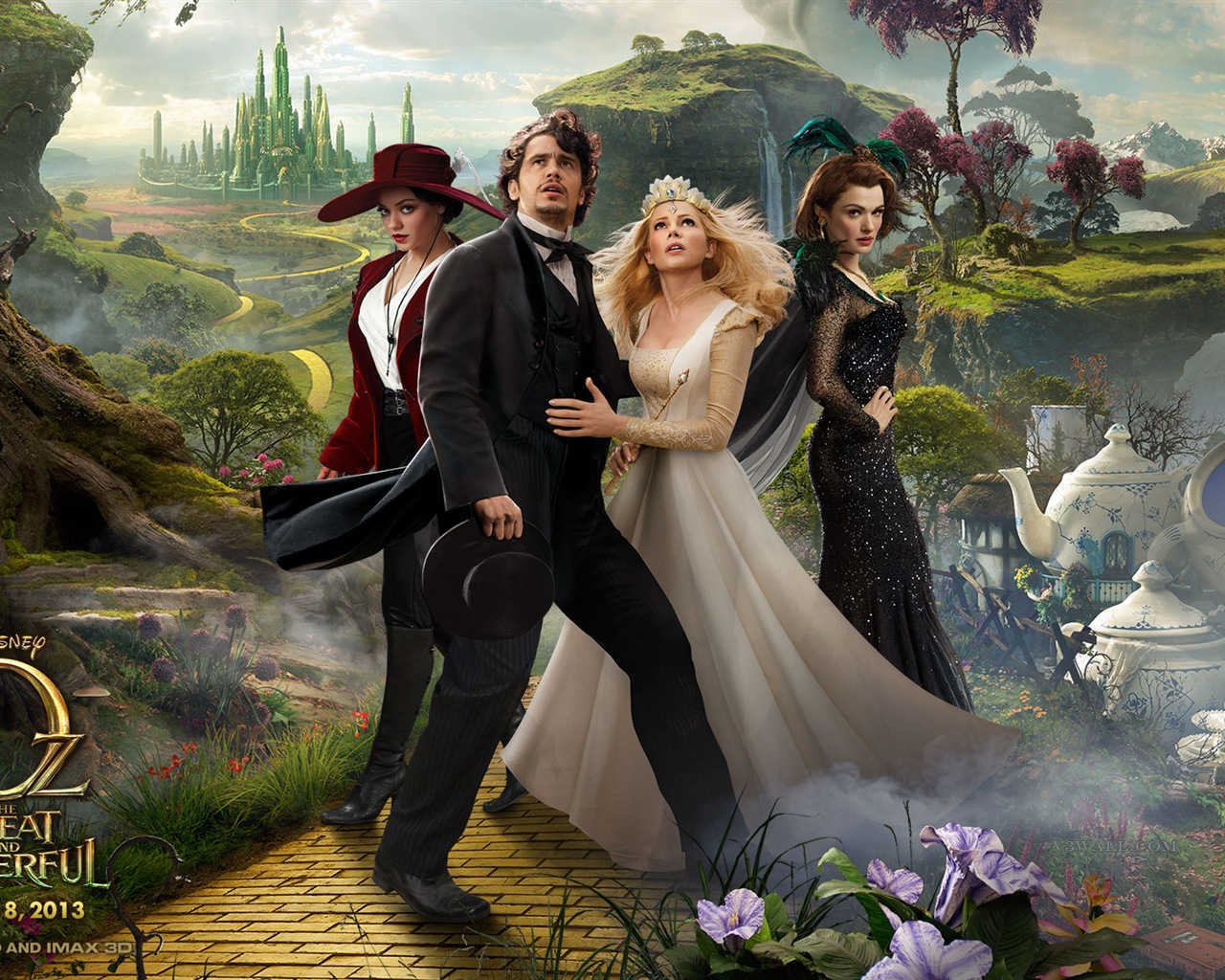 Oz The Great and Powerful 綠野仙踪 高清壁紙 #1 - 1280x1024