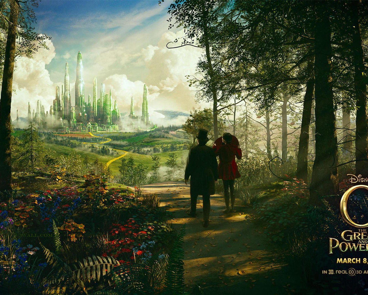 Oz The Great and Powerful 綠野仙踪 高清壁紙 #11 - 1280x1024