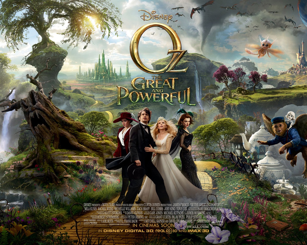 Oz The Great and Powerful 綠野仙踪 高清壁紙 #20 - 1280x1024