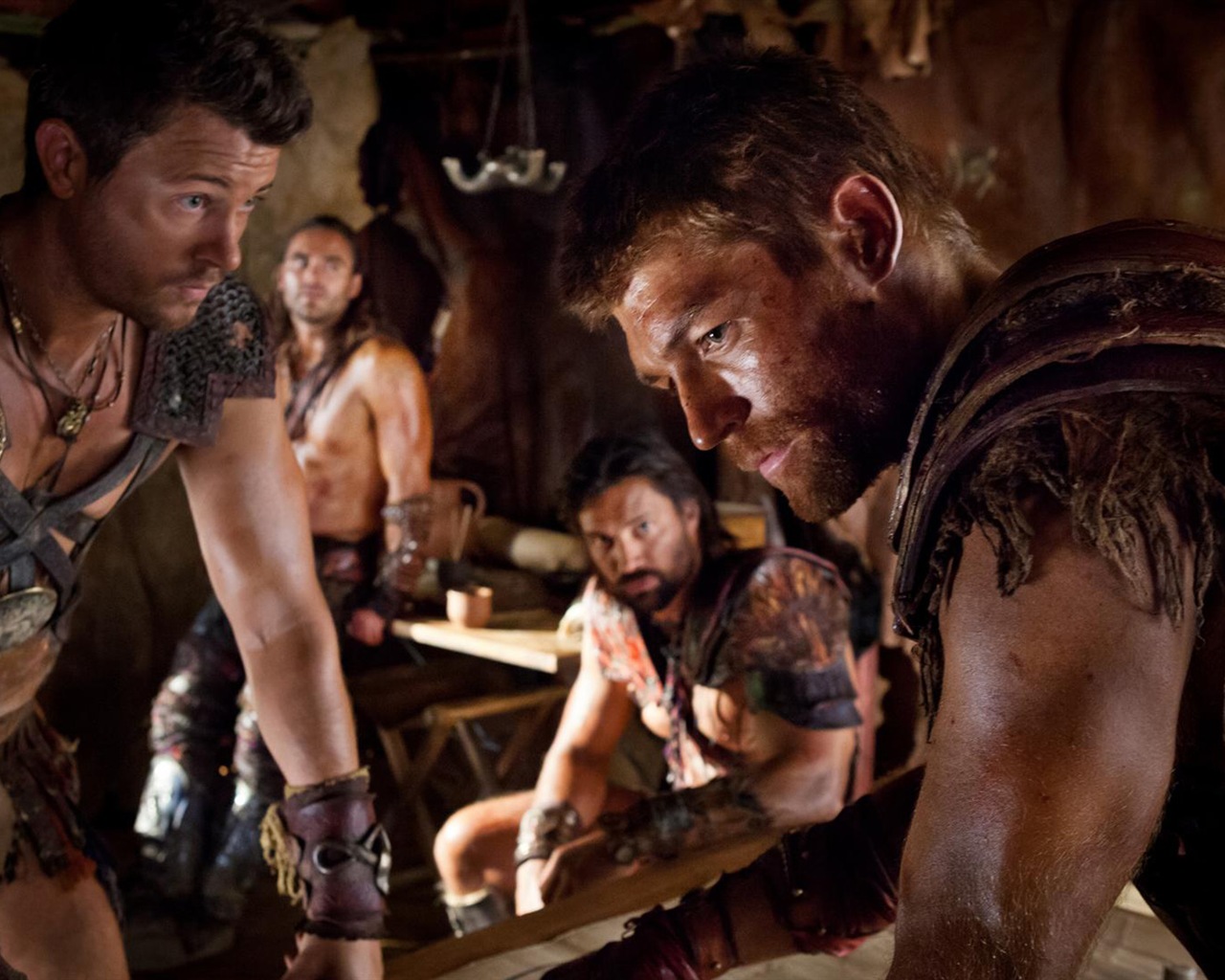 Spartacus: La Guerre des fonds d'écran HD Damned #7 - 1280x1024