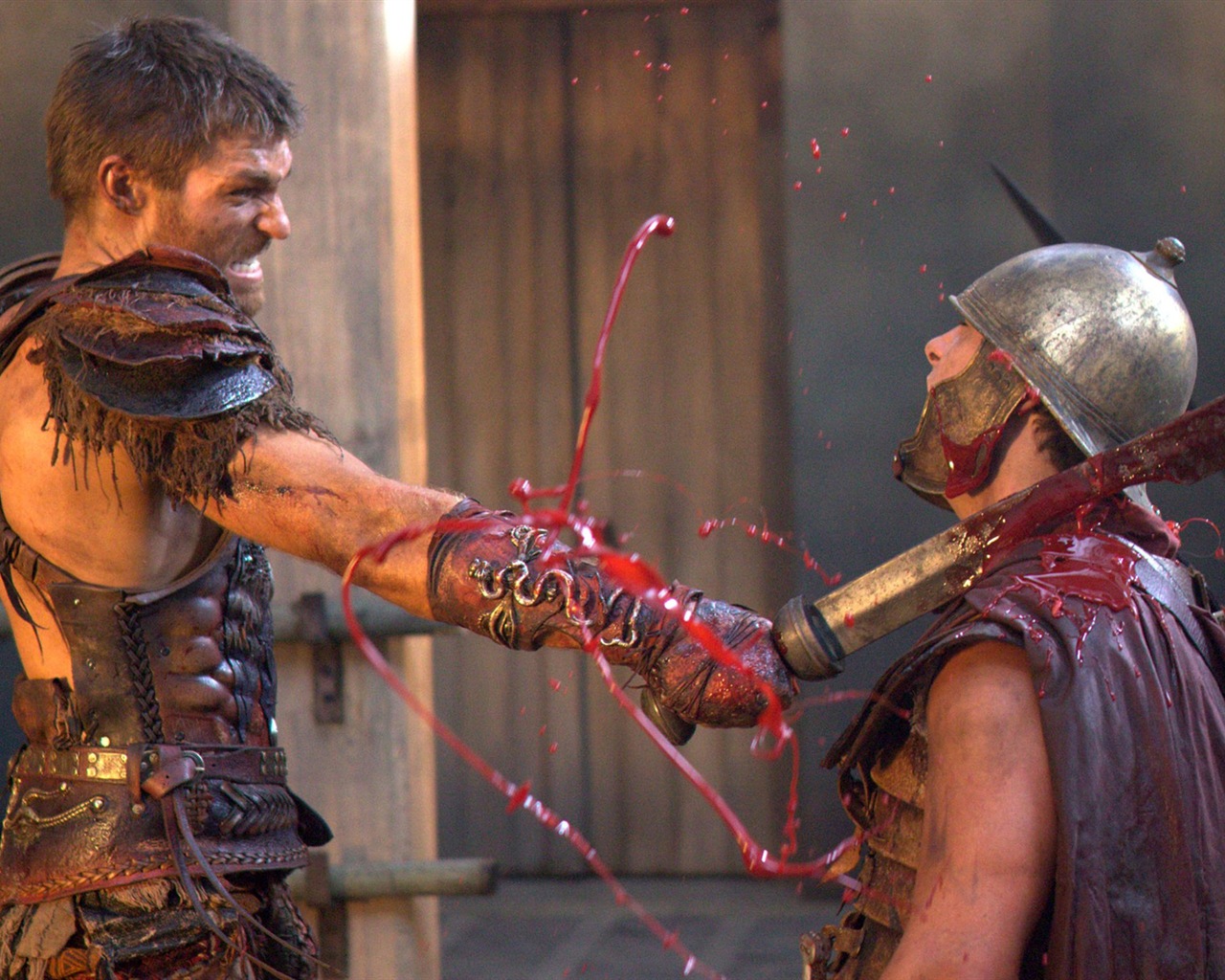 Spartacus: La Guerre des fonds d'écran HD Damned #8 - 1280x1024
