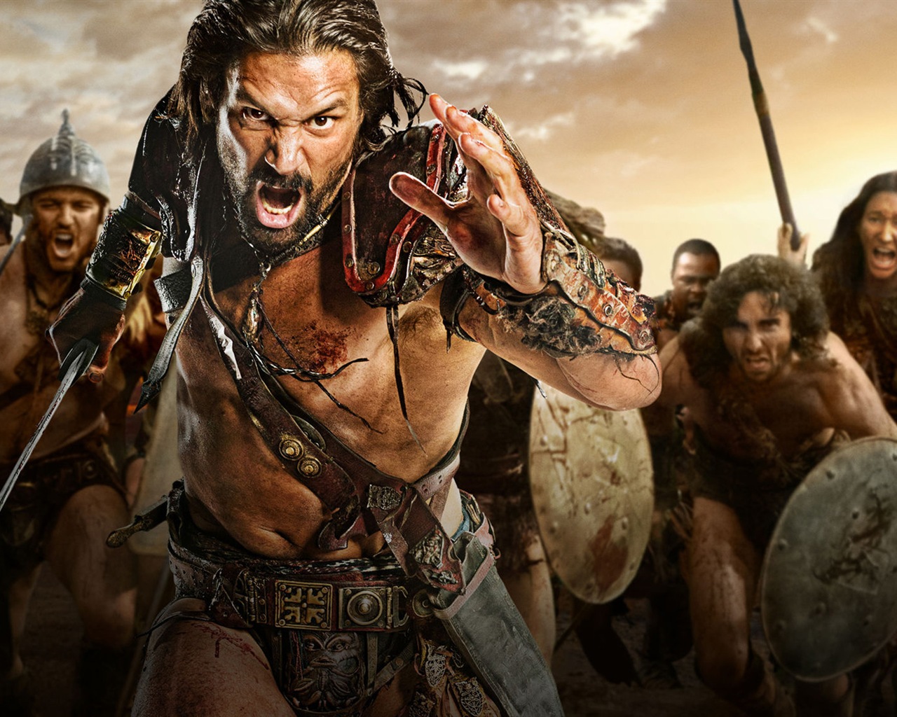 Spartacus: La Guerre des fonds d'écran HD Damned #15 - 1280x1024