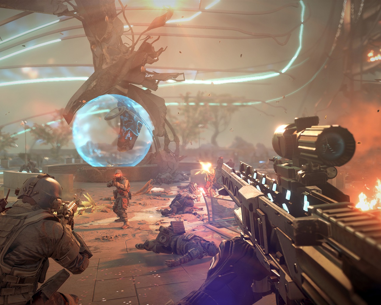 Killzone: Stín Fall HD tapety na plochu #13 - 1280x1024