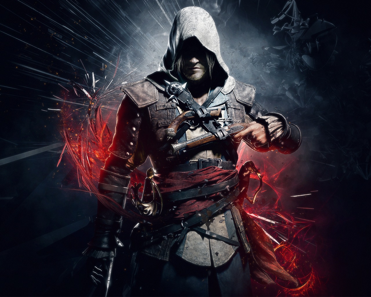 Assassin's Creed IV: Black Flag 刺客信條4：黑旗 高清壁紙 #1 - 1280x1024