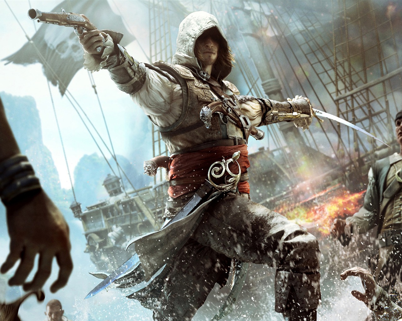 Assassin Creed IV: Black Flag HD tapety na plochu #6 - 1280x1024