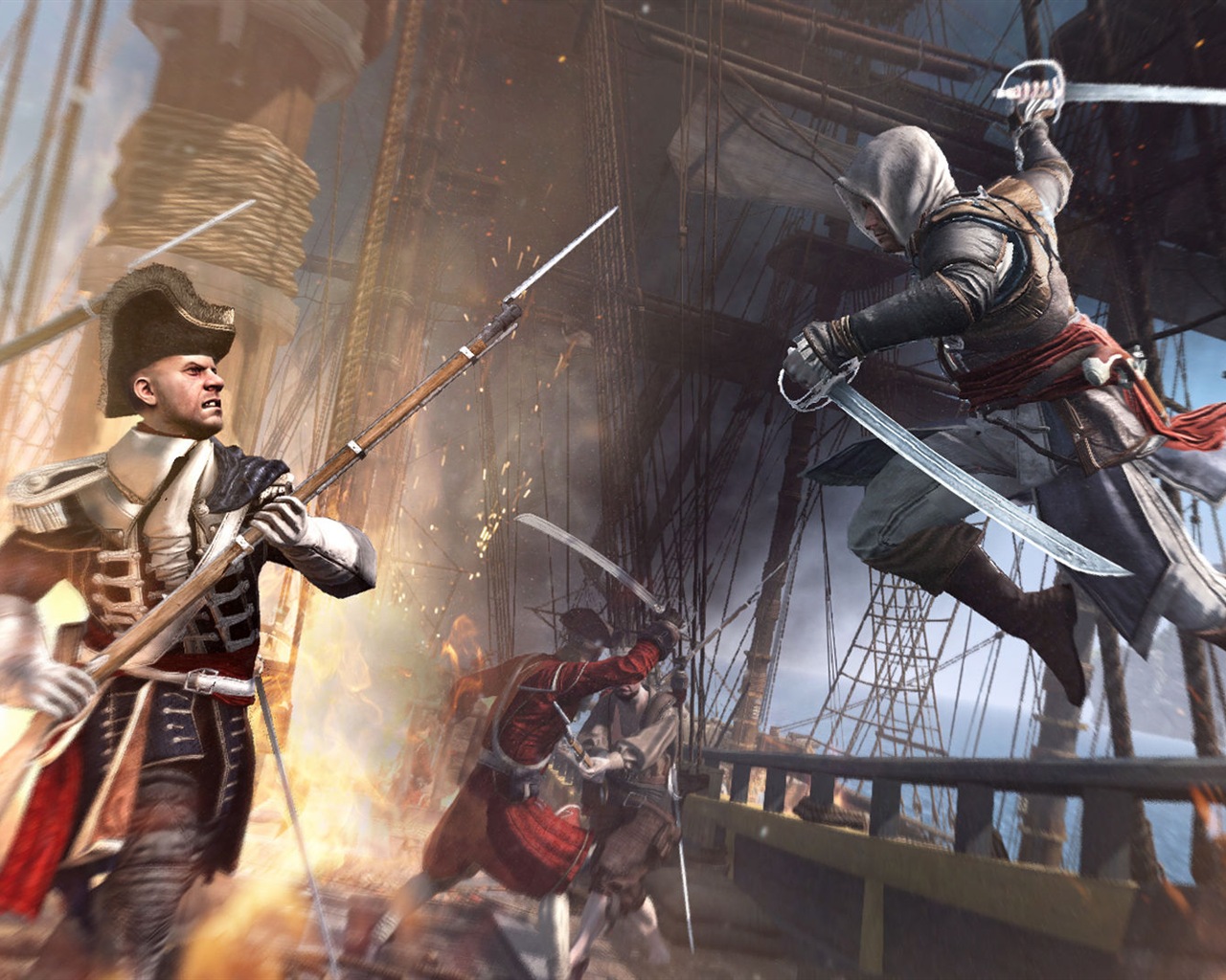 Assassin's Creed IV: Black Flag 刺客信条4：黑旗 高清壁纸12 - 1280x1024