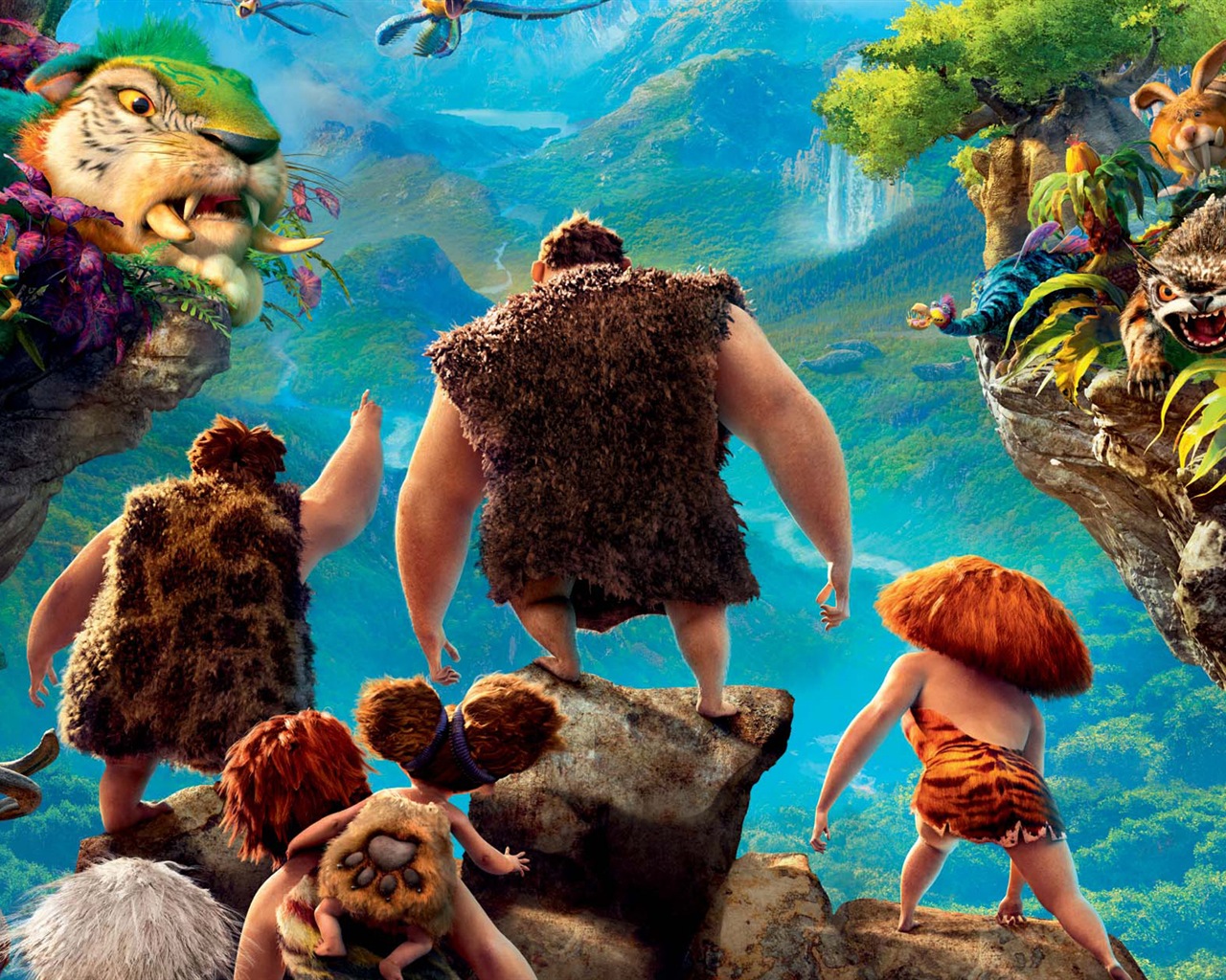 The Croods 疯狂原始人 高清电影壁纸5 - 1280x1024