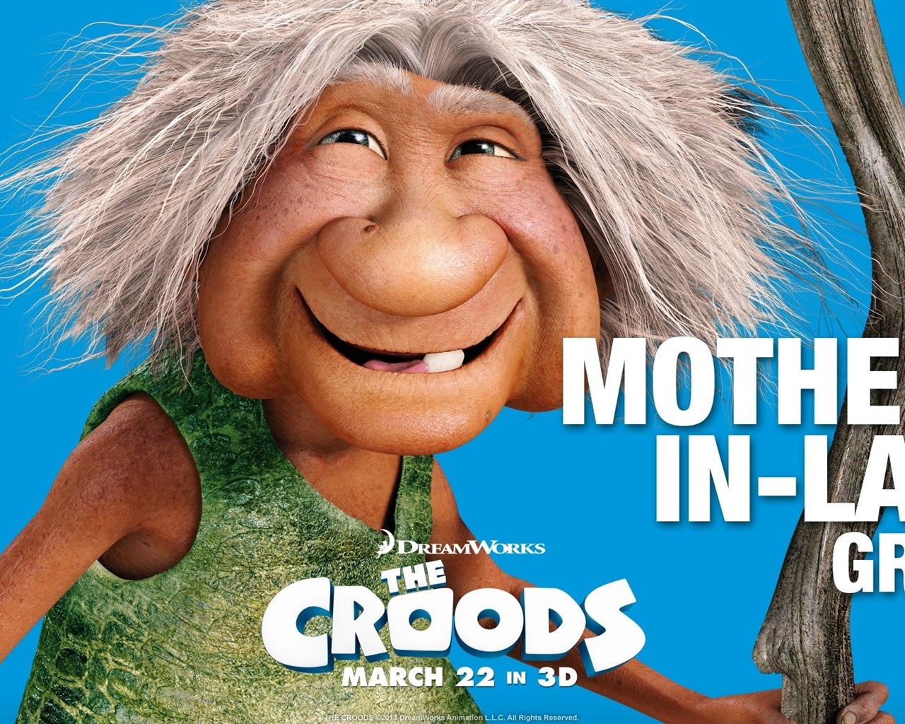 Croods HDムービーの壁紙 #6 - 1280x1024