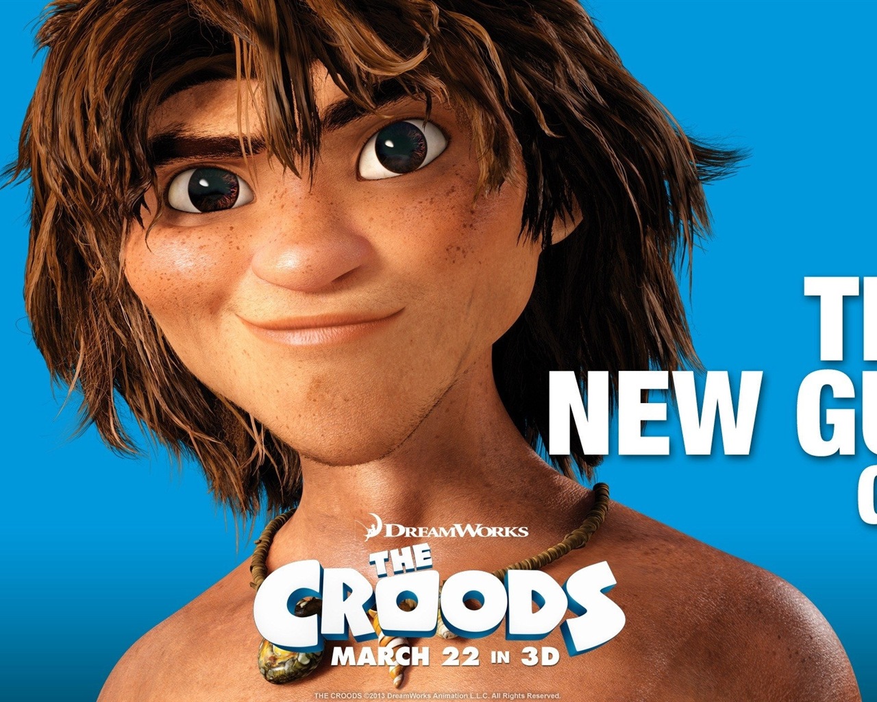 Los fondos de pantalla de alta definición de películas Croods #8 - 1280x1024