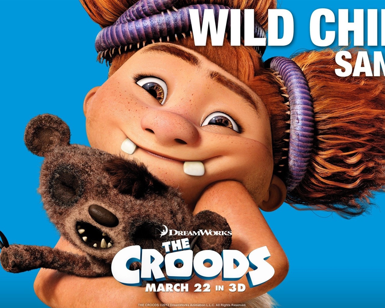 Les Croods fonds d'écran de films HD #9 - 1280x1024